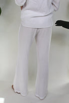 Fresh Laundry Foldover Gauze Pant White | Vagabond Apparel Boutique