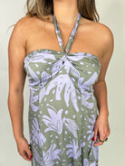 Phie Tropicana Cassia Maxi Sage | Vagabond Apparel Boutique