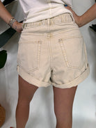 Free People Danni Short Ecru