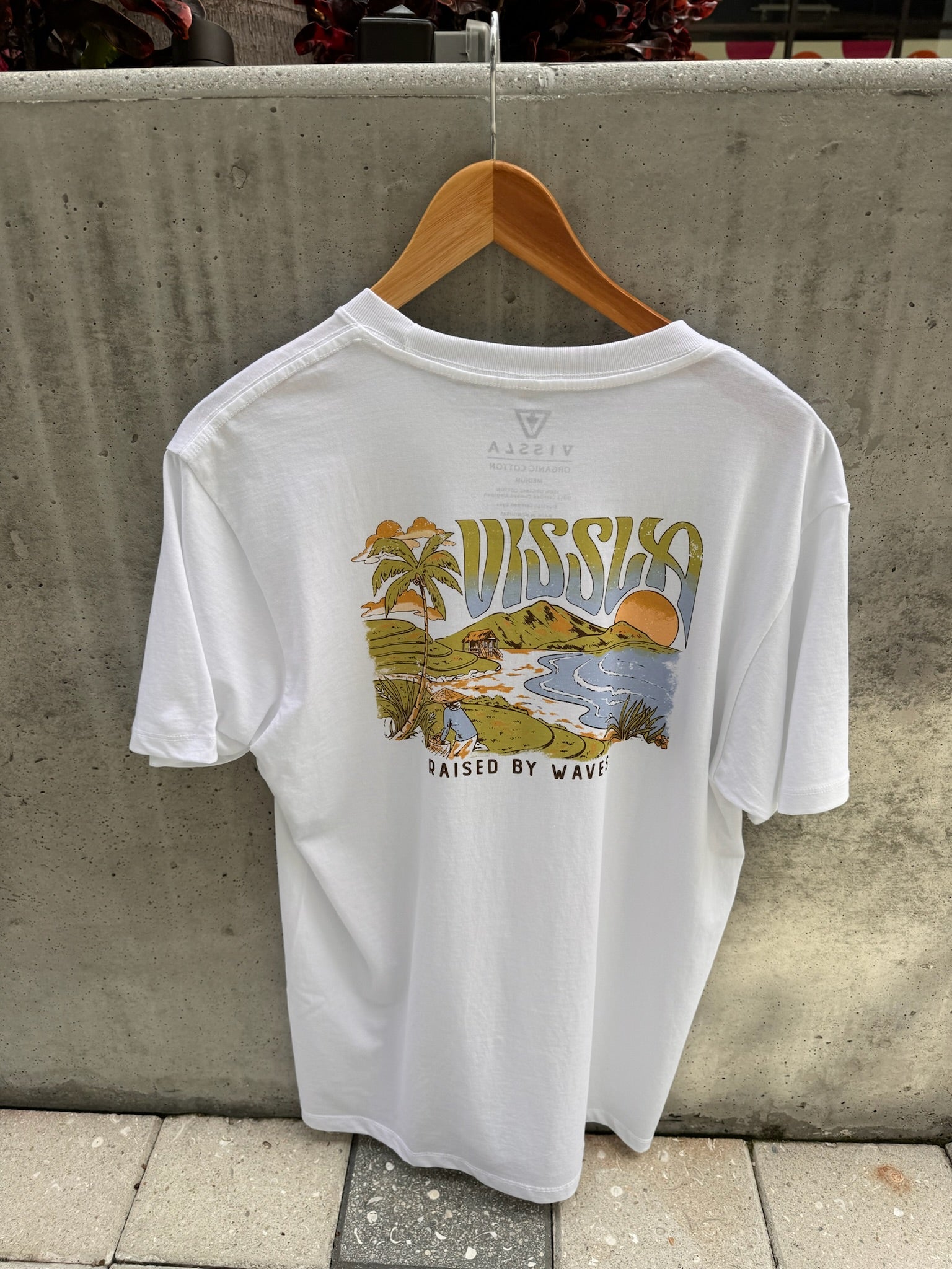 Vissla Bali Belly Premium Tee White