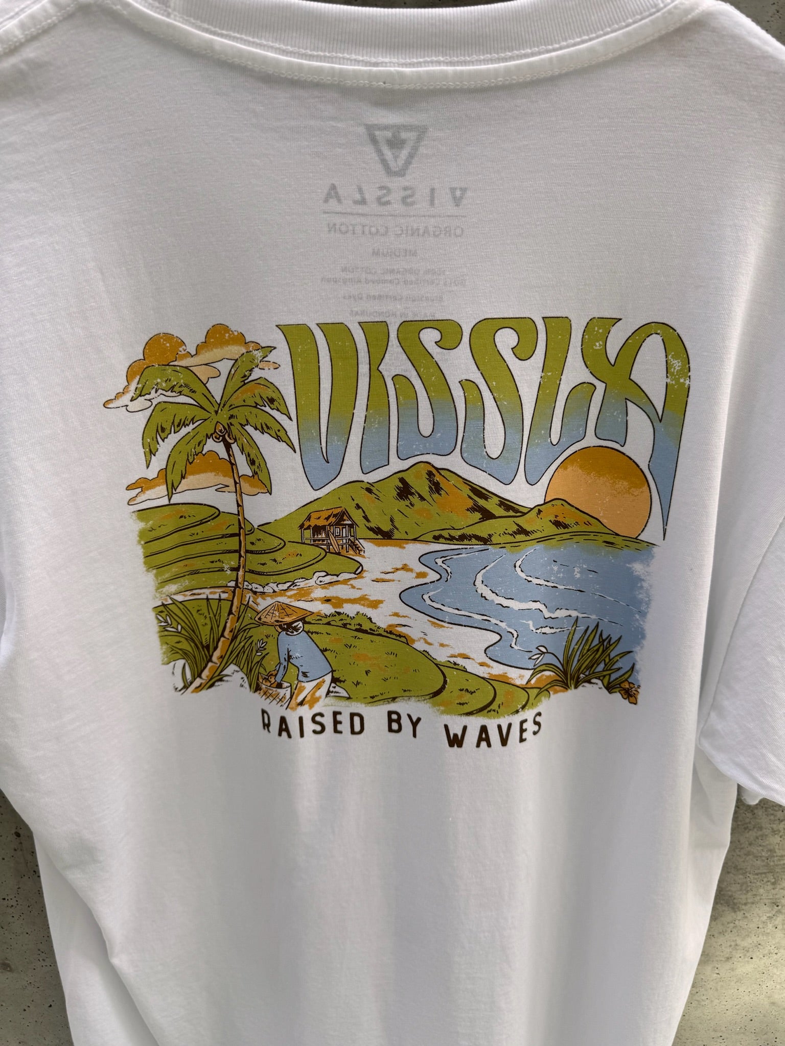 Vissla Bali Belly Premium Tee White