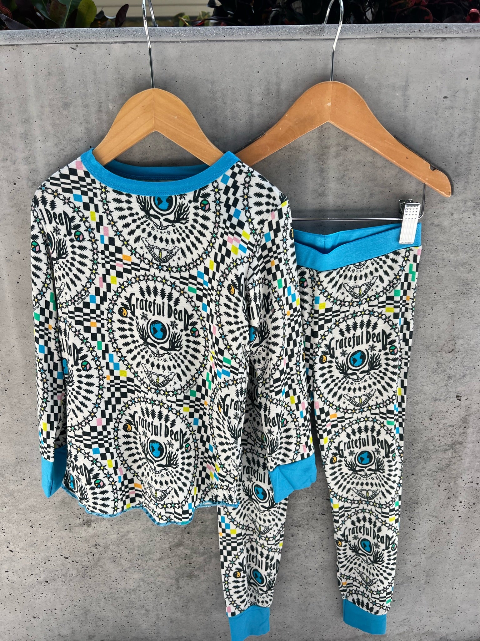 Rowdy Sprouts Grateful Dead Bamboo Thermal Set