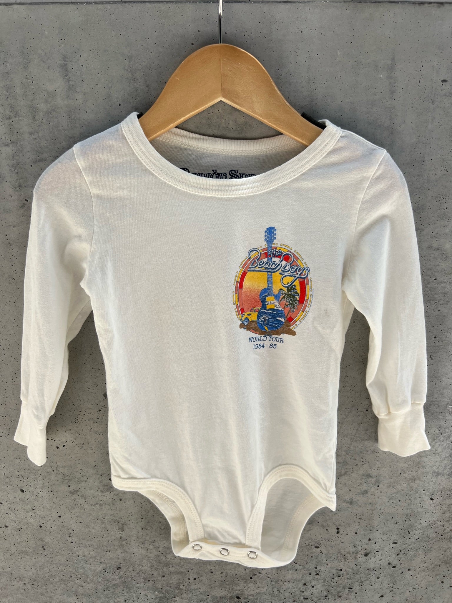 Rowdy Sprouts Beach Boys Organic L/S Onesie