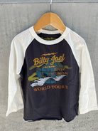 Rowdy Sprout Billy Joel Recycled Raglan Tee