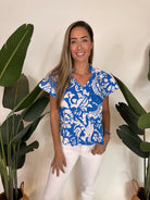 Melissa Nepton Patty Batik Top Floral