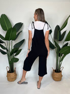 Bobi Crop Wide Leg Overalls