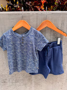 SplendidToddler Boy Retro Wave Short Sleeve Set | Vagabond Apparel Boutique