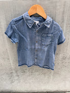 Splendid Kid Big Sur Button Down Indigo