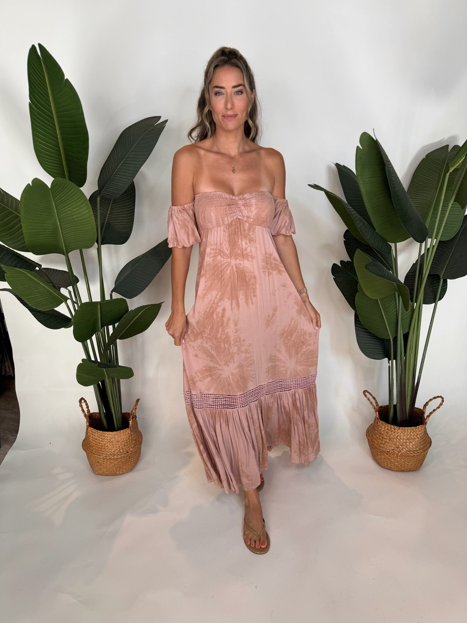 Khush Rowan Dress Murky Blush | Vagabond Apparel Boutique