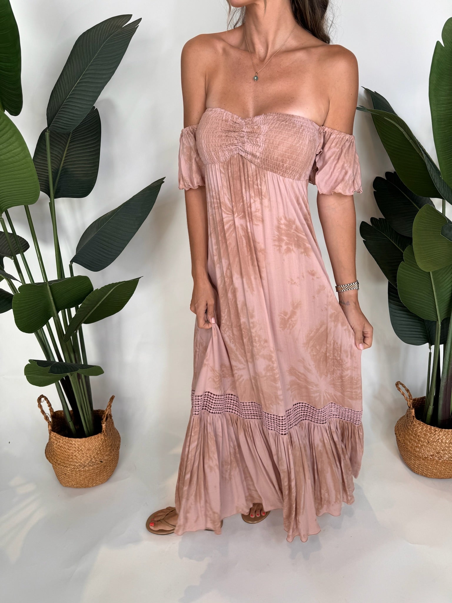 Khush Rowan Dress Murky Blush | Vagabond Apparel Boutique