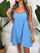 Kivari Oasis Mini Dress Blue