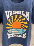 Vissla Kid Solar Tee Vintage Navy