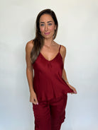 River & Sky Satin Cami | Vagabond Apparel Boutique