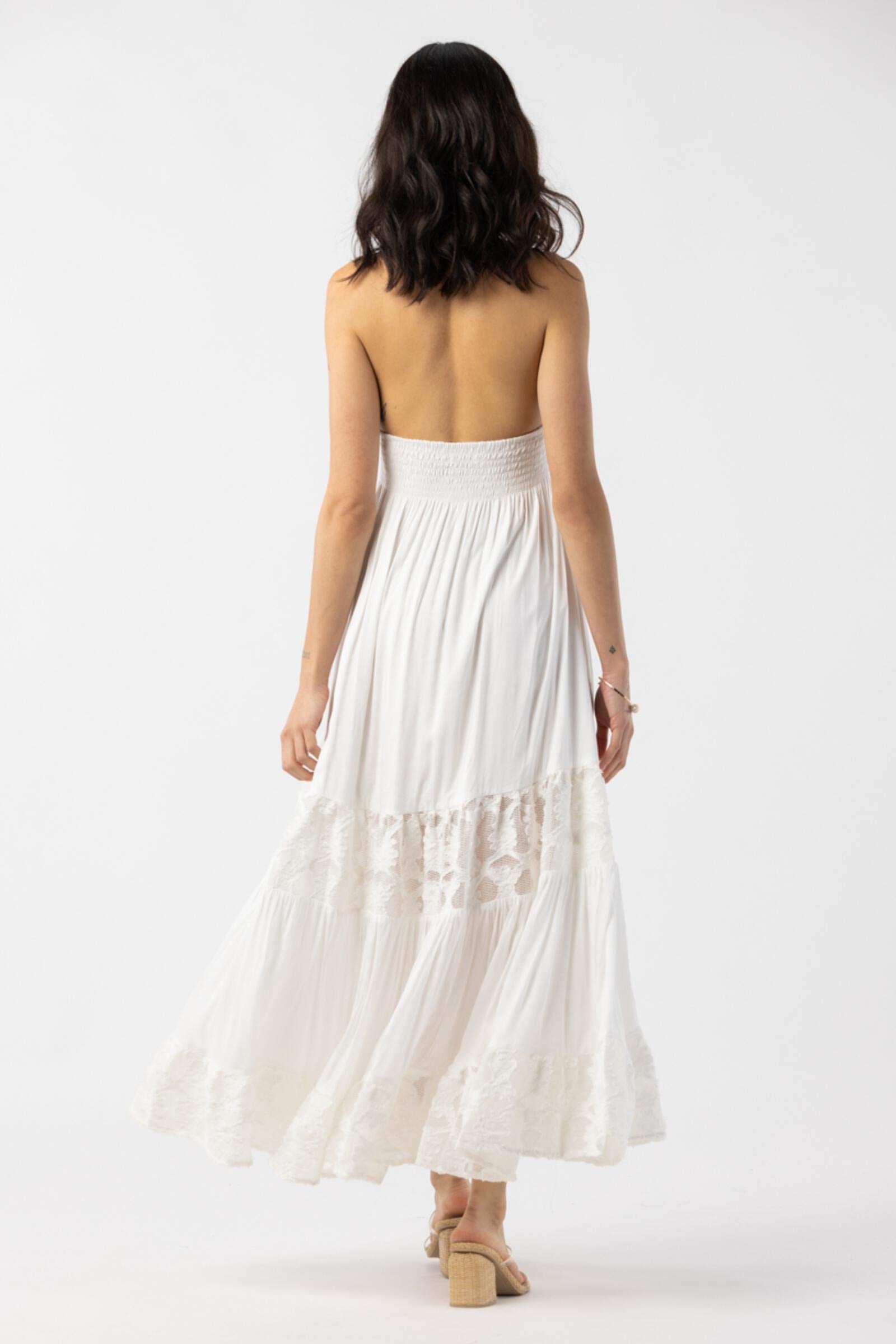 Tiare Hawaii Isabella Maxi Dress Off White | Vagabond Apparel Boutique