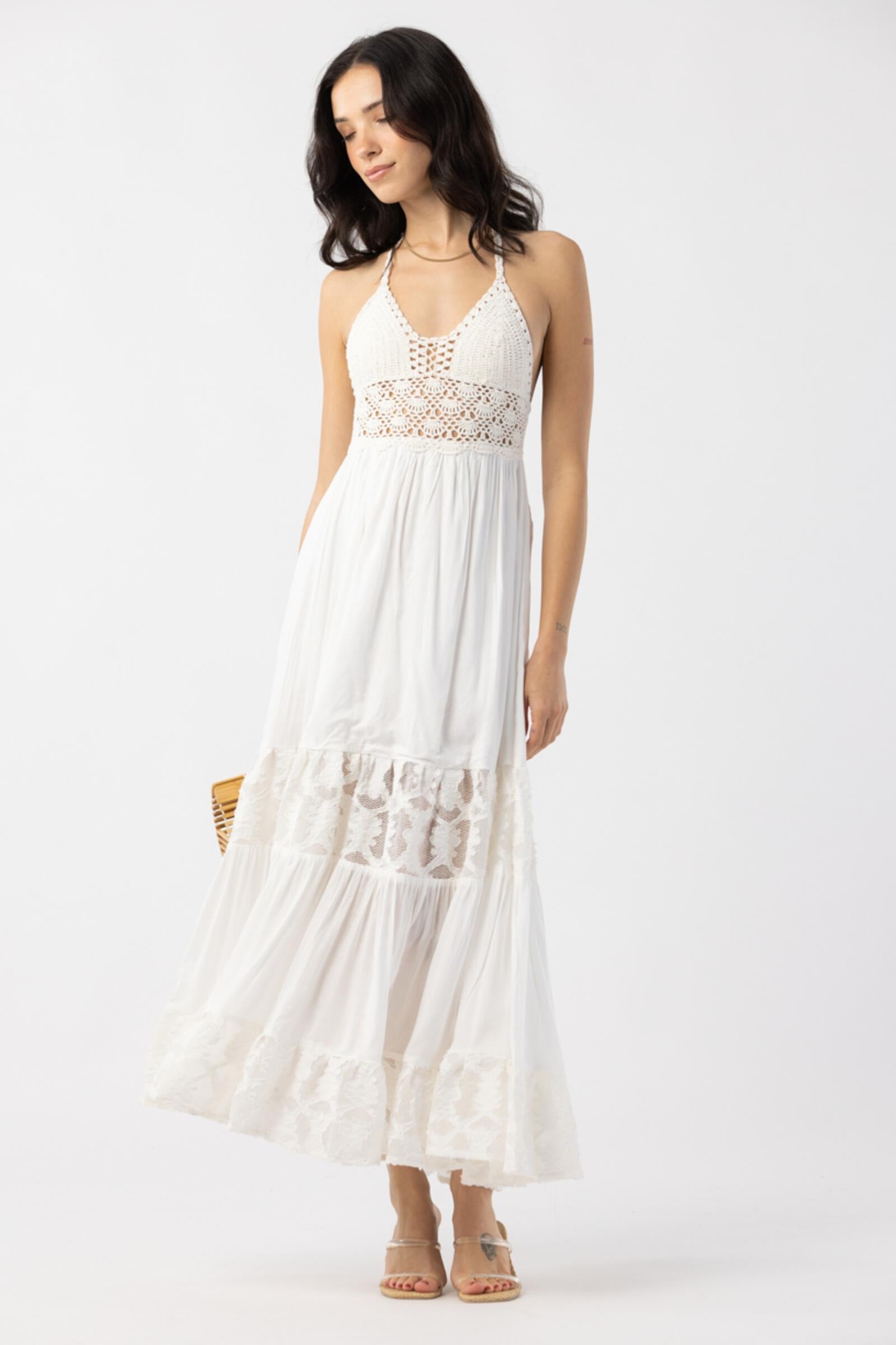 Tiare Hawaii Isabella Maxi Dress Off White | Vagabond Apparel Boutique