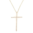 Sahira Moriah CZ Cross Necklace | Vagabond Apparel Boutique