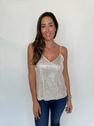 KLD Sequins Cami Top | Vagabond Apparel Boutique