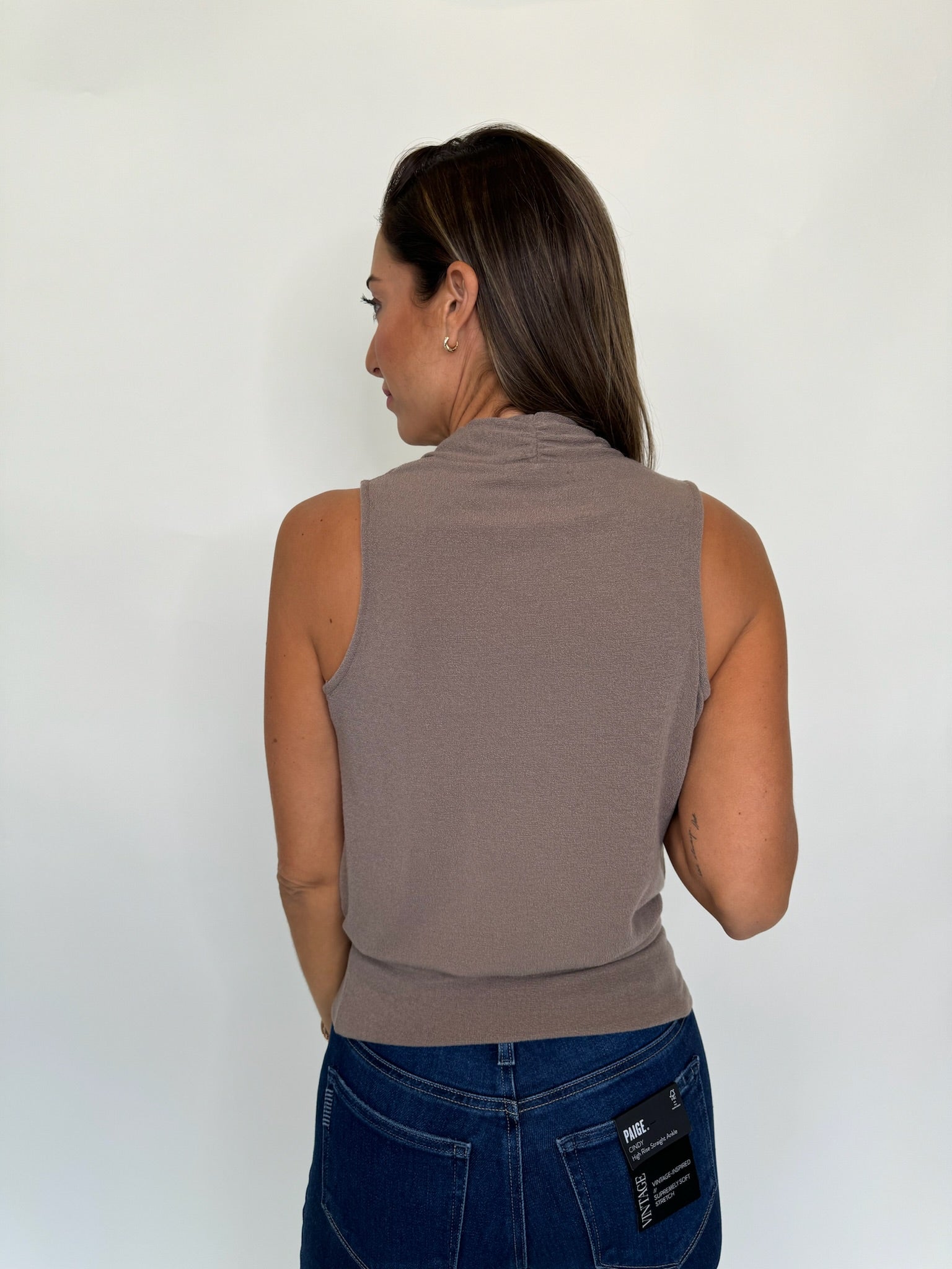 KLD Sleeveless Surplice Top | Vagabond Apparel Boutique