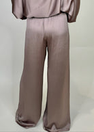 KLD Stretch Satin Wide Leg Pant | Vagabond Apparel Boutique