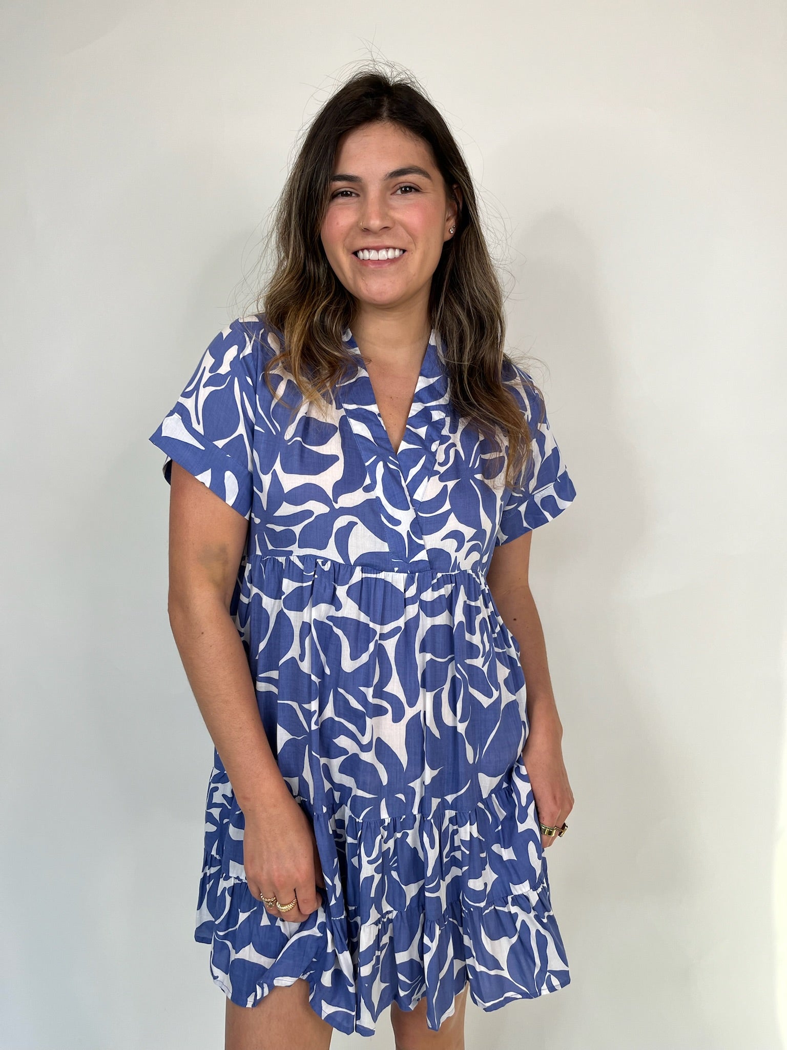 Khush Heinui Dress Frangipani Denim | Vagabond Apparel Boutique