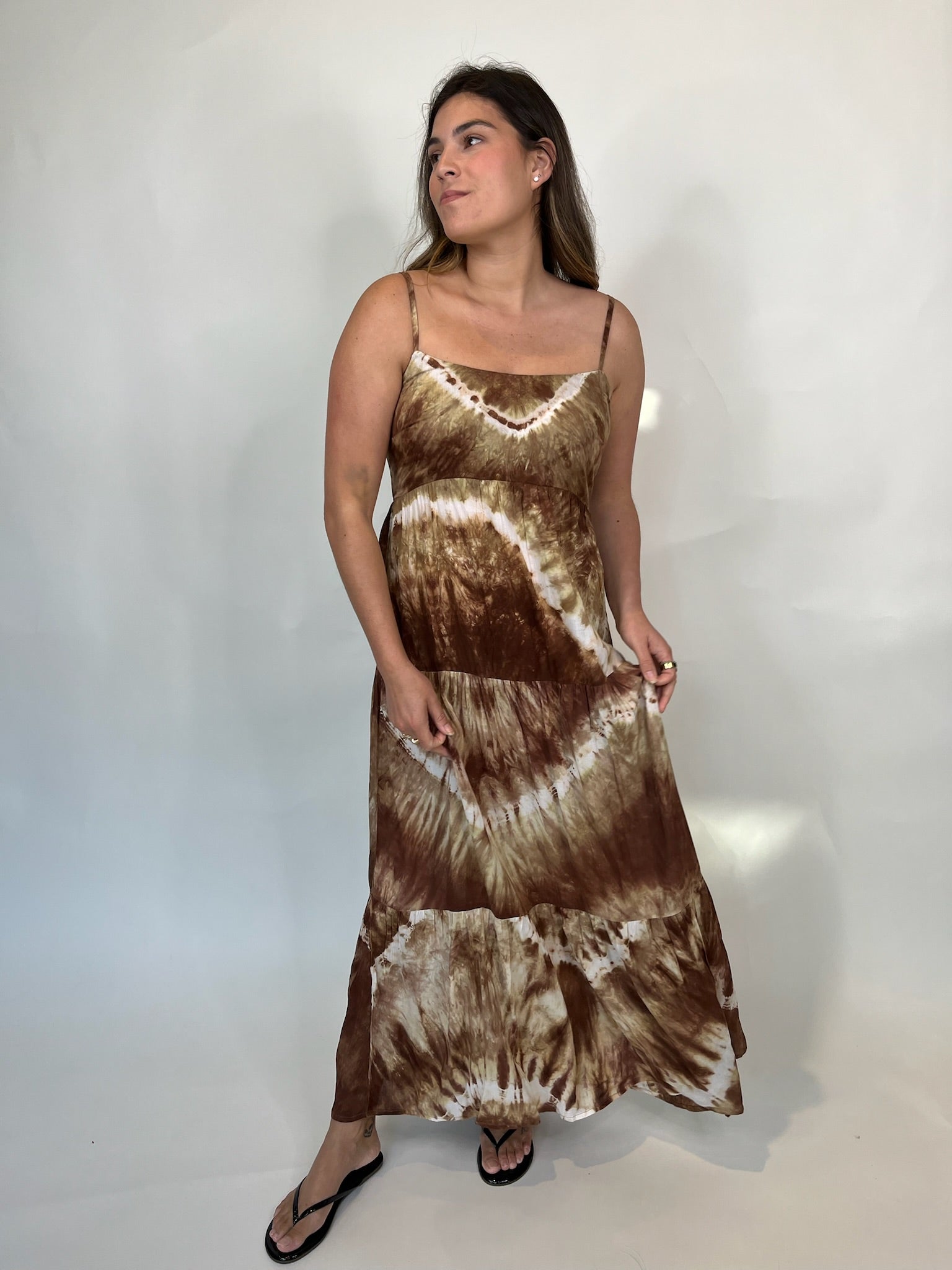 Khush Heiva Dress Brown Mocha | Vagabond Apparel Boutique