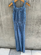 Khush Kid Thistle Jumpsuit Granelli Blue | Vagabond Apparel Boutique