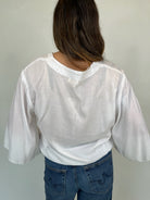 Khush Kiely Top Solid White | Vagabond Apparel Boutique