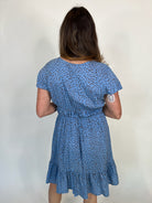 Khush Manoa Dress Granelli Blue | Vagabond Apparel Boutique