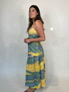 Khush Mavie Dress Sunshine Aqua | Vagabond Apparel Boutique