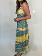 Khush Mavie Dress Sunshine Aqua | Vagabond Apparel Boutique