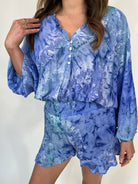 Khush Tuscany Romper Kilauea Blue | Vagabond Apparel Boutique