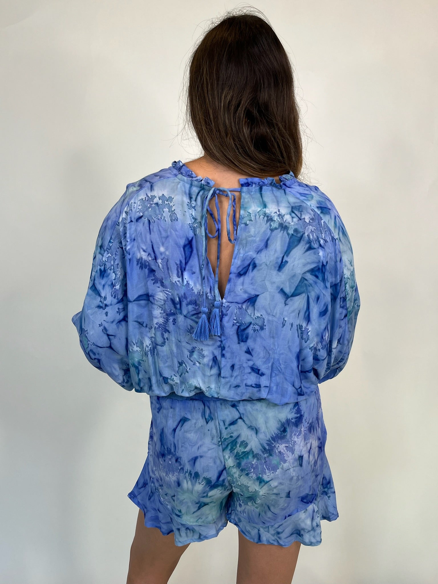 Khush Tuscany Romper Kilauea Blue | Vagabond Apparel Boutique