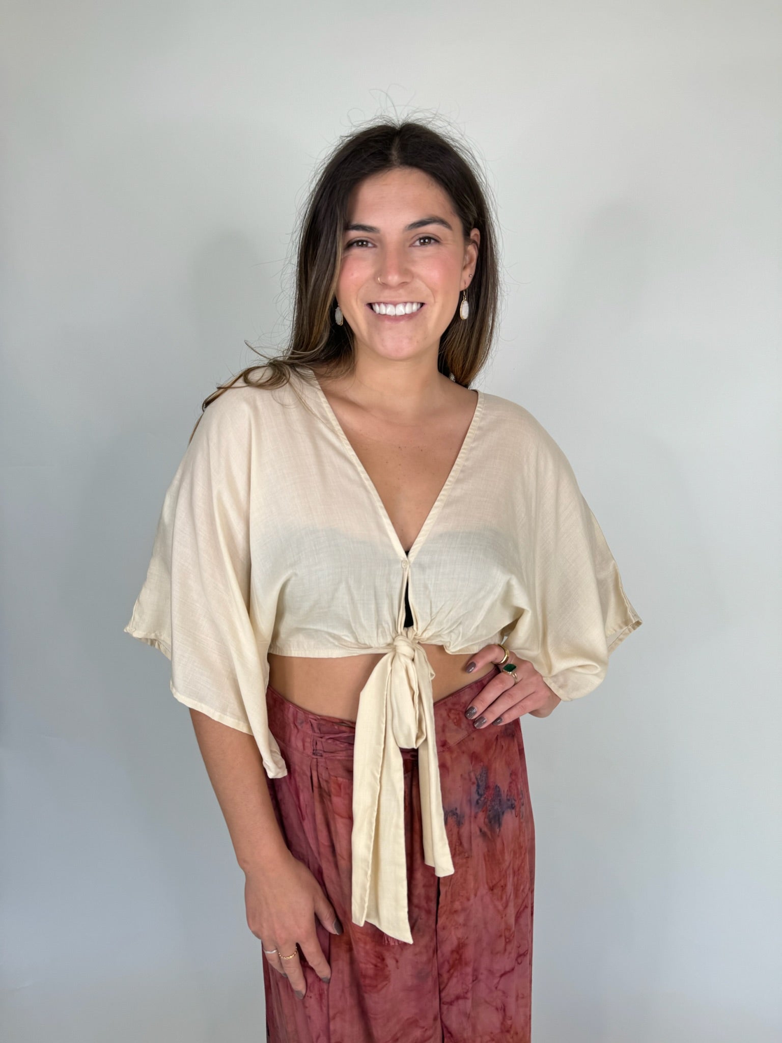 Khush Verona Top Cream | Vagabond Apparel Boutique