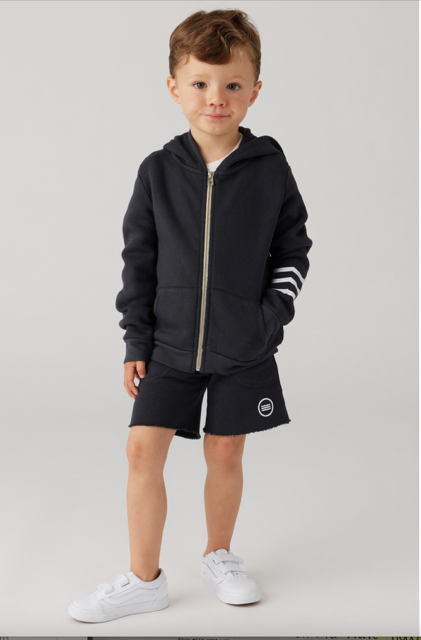 Sol Angeles Kid Wave Hoodie Black | Vagabond Apparel Boutique