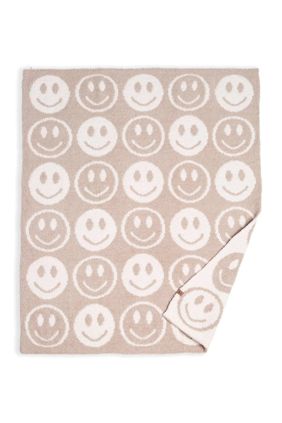 Mimi Super Lux Smiley Face Throw Blanket | Vagabond Apparel Boutique