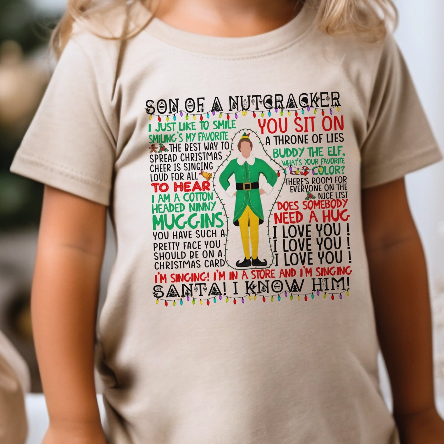 Par. Tees | Kids | Elf | Son of a Nutcracker Tee