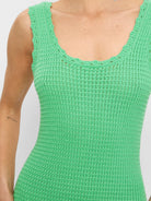 Kivari Martina Maxi Knit Dress Green | Vagabond Apparel Boutique