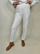 LA Made Classic Sweatpant White | Vagabond Apparel Boutique