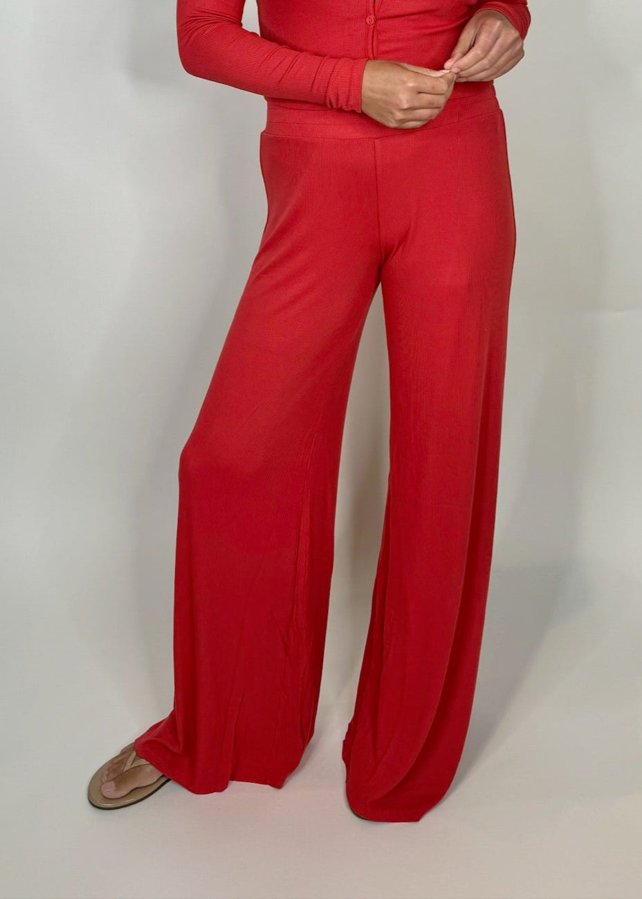 LA Made Jonah Wide Leg Pant Sahara | Vagabond Apparel Boutique