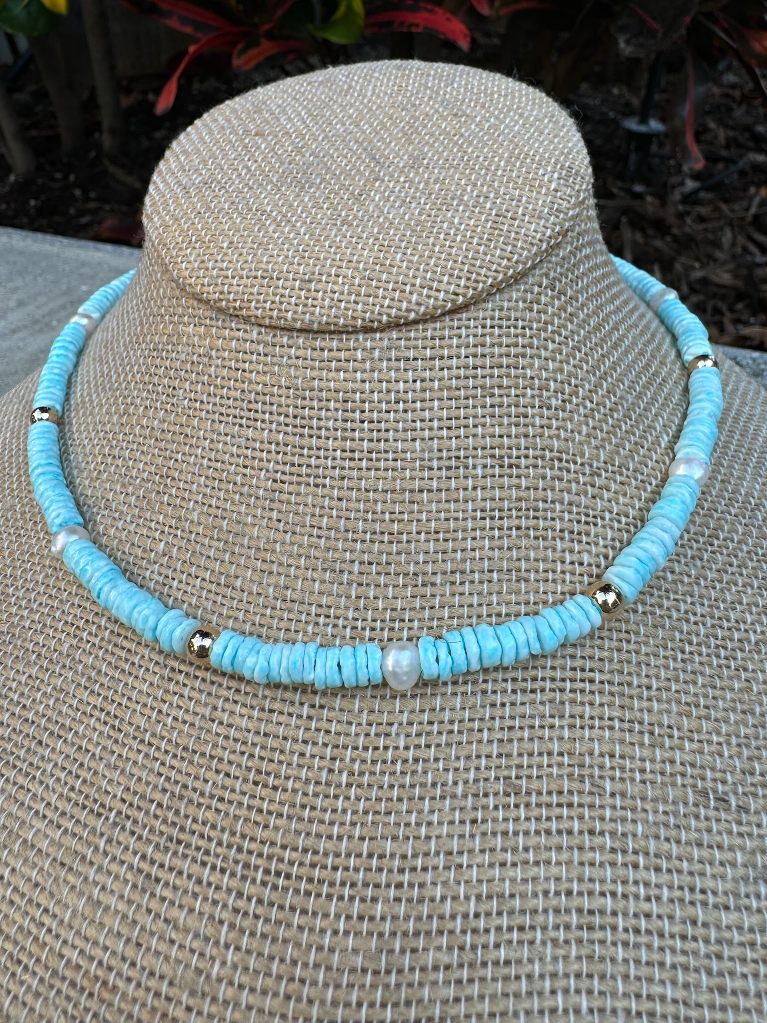 Logan Tay Blue Nugget Necklace | Vagabond Apparel Boutique