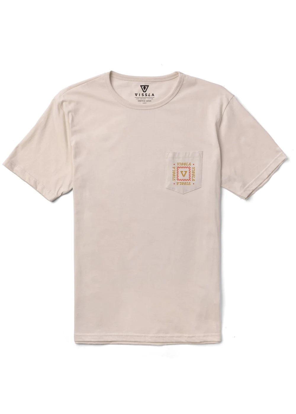 Soren Serenade Organic Pocket Tee Bone