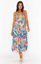 Show Me  Your Mumu Caroline Maxi Rainbow Pop | Vagabond Apparel Boutique