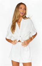 Show Me Your Mumu Hendrix Short White | Vagabond Apparel Boutique