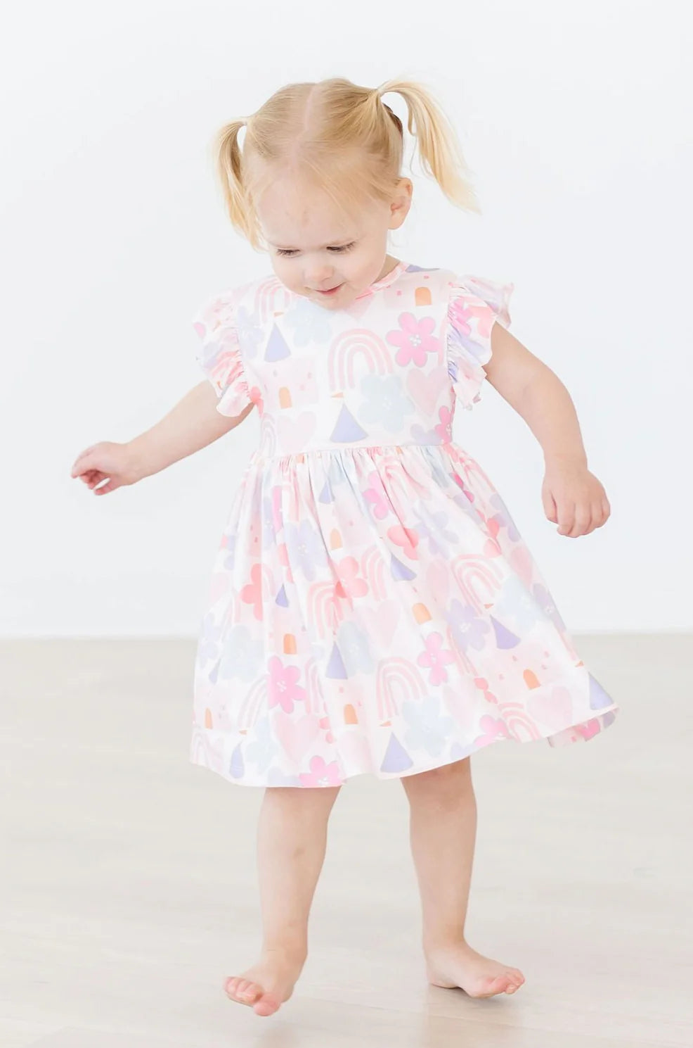 Mila & Rose Castles & Rainbows Twirl Dress | Vagabond Apparel Boutique