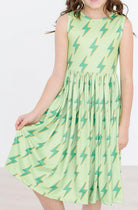 Mila & Rose Neon Lightning Twirl Dress | Vagabond Apparel Boutique