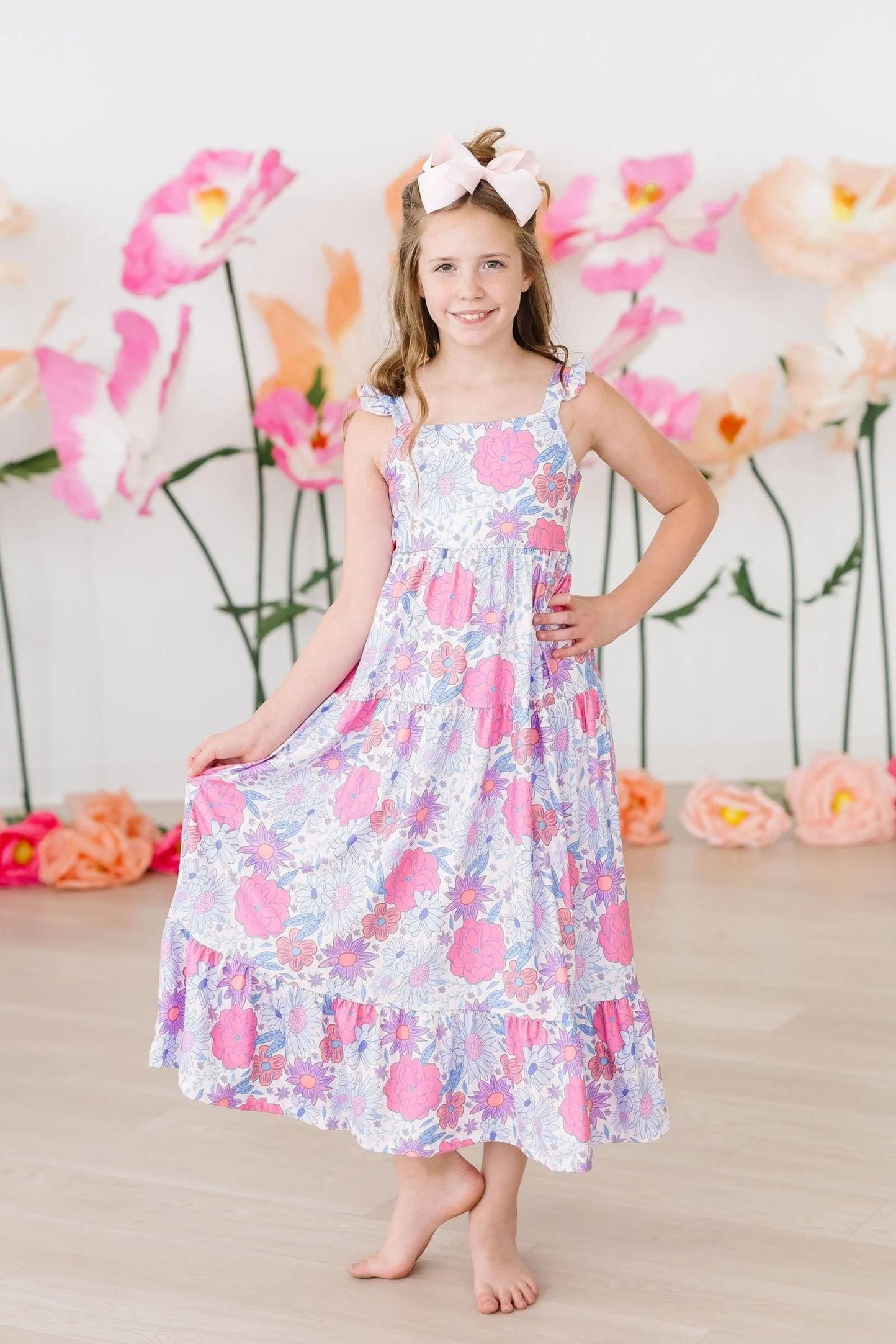 Mila & Rose Swet Springtime Ruffle Maxi | Vagabond Apparel Boutique