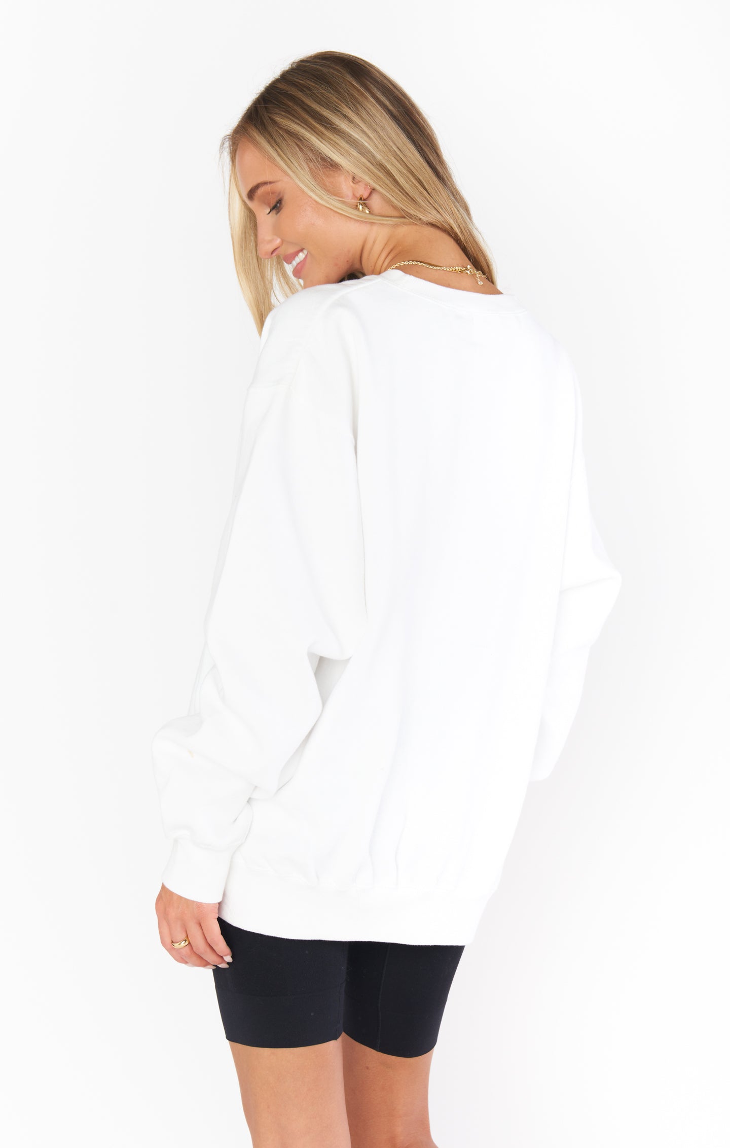 Show Me Your Mumu Stanley Mama Sweatshirt White