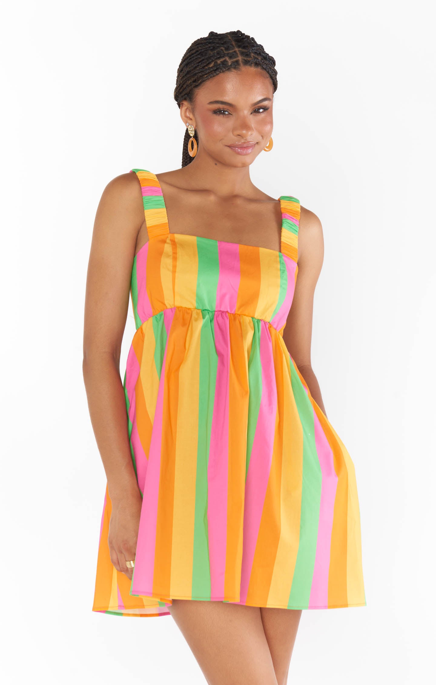 Show Me Your Mumu Fling Mini Neon Stripe