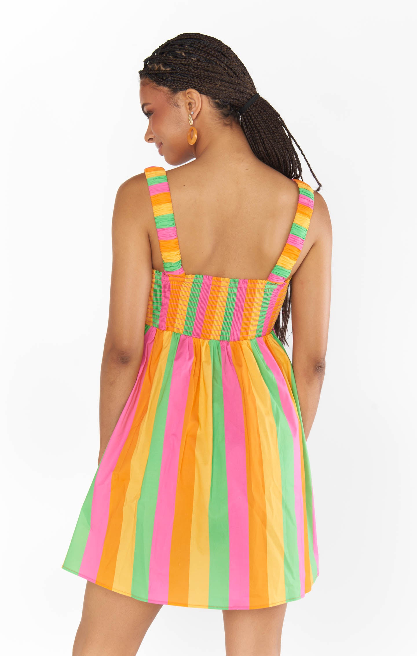 Show Me Your Mumu Fling Mini Neon Stripe