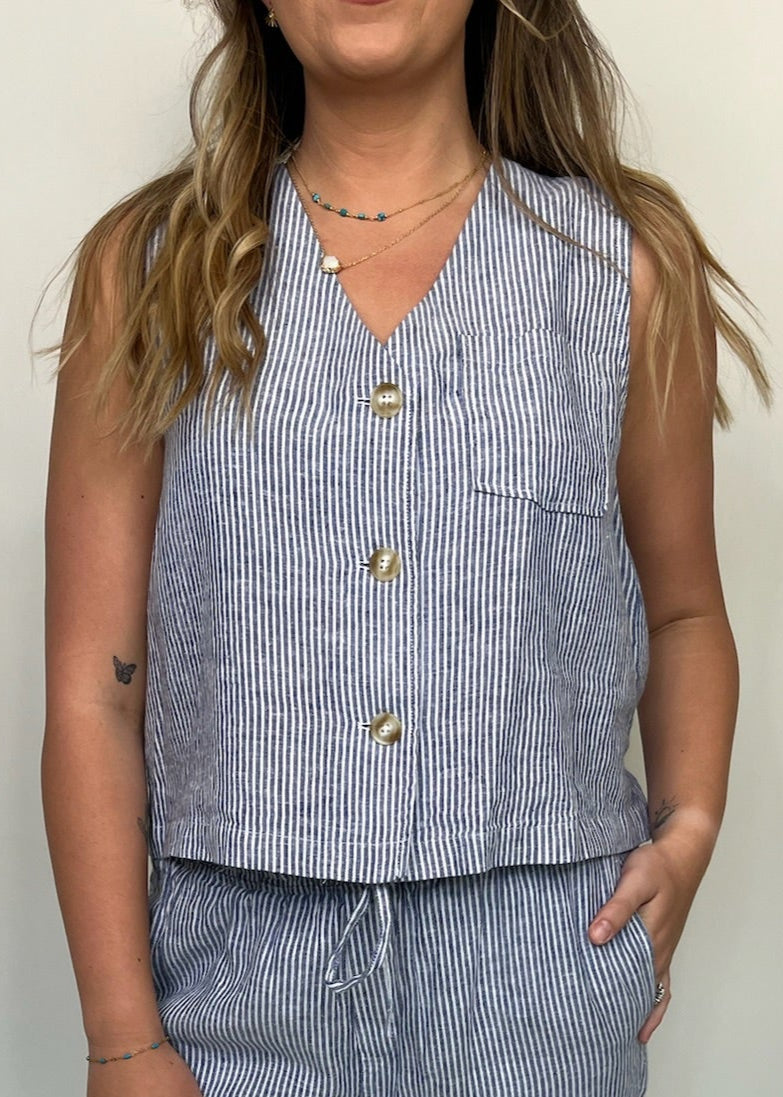 Melissa Nepton Linden Vest | Vagabond Apparel Boutique